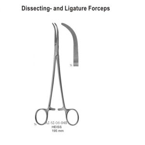 AI-SI-06-048 HEISS (DISSECTING- AND LIGATURE FORCEPS)